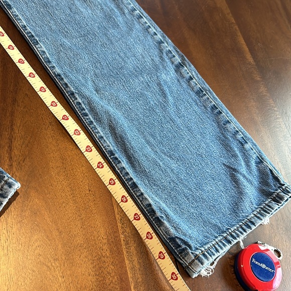 Calvin Klein jeans. Size 11. Inseam 32.  Boot cut double stone. - Picture 8 of 10